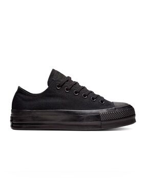 Converse Chuck Taylor All Star Lift Ox Platform Sneakers – Black Monochrome